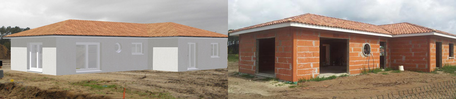 Plan de maison et permis de construire à Soustons, Landes (40)